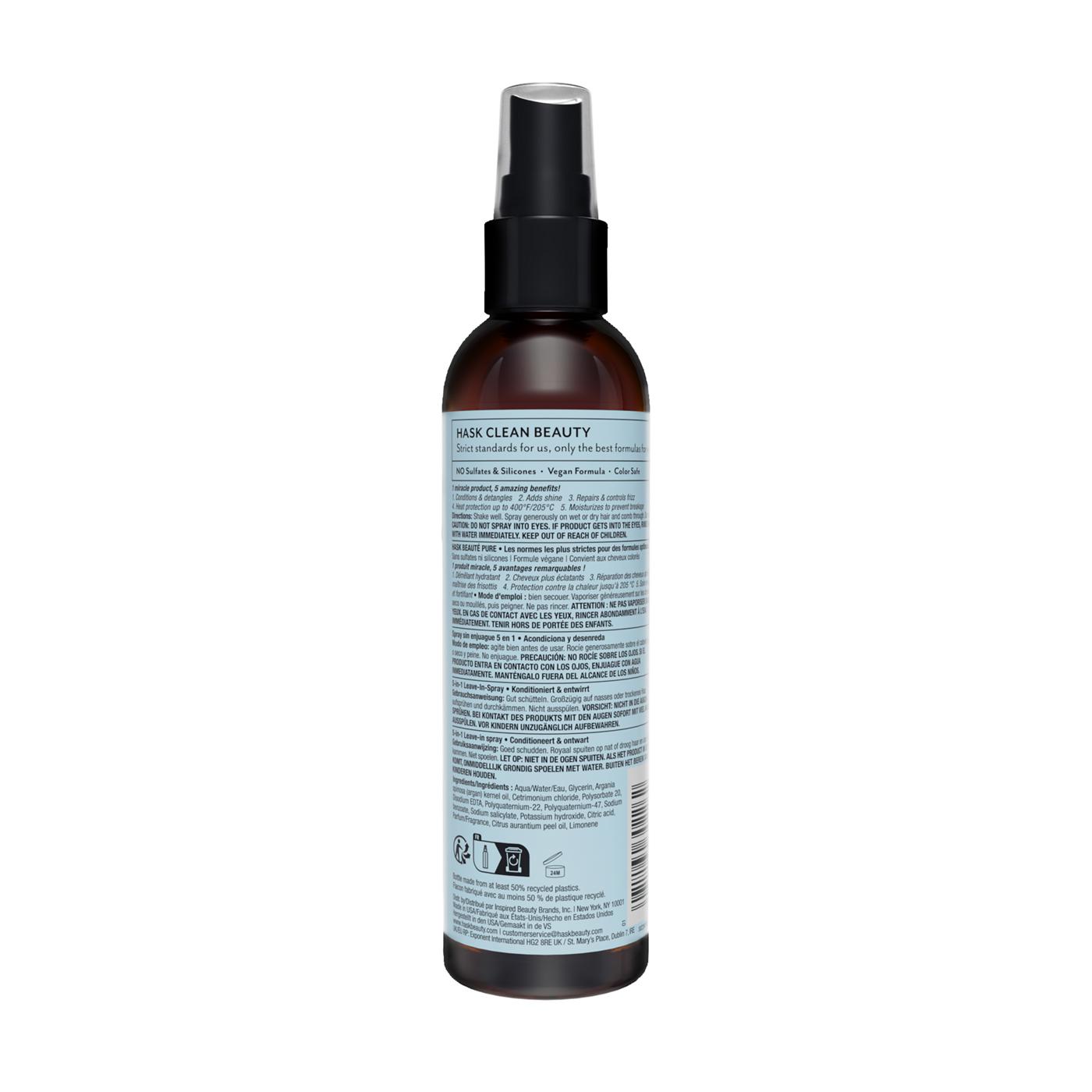 HASK Argan Oil 5-in-1 Leave-In Spray; image 3 of 3