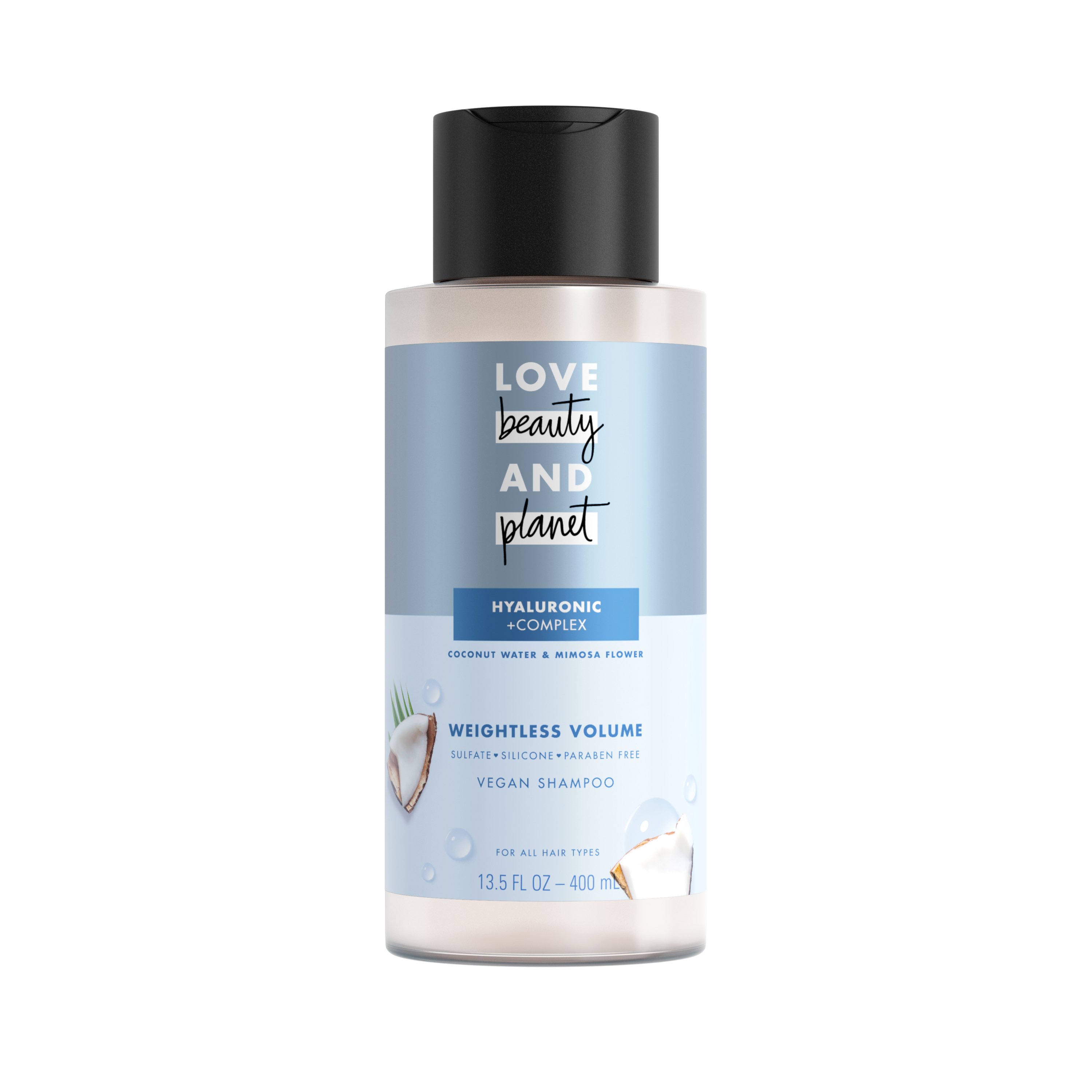 Love Beauty and Planet Volume and Bounty Coconut Water & Mimosa Flower  Sulfate-free Thickening Shampoo - Shop Shampoo & Conditioner at H-E-B