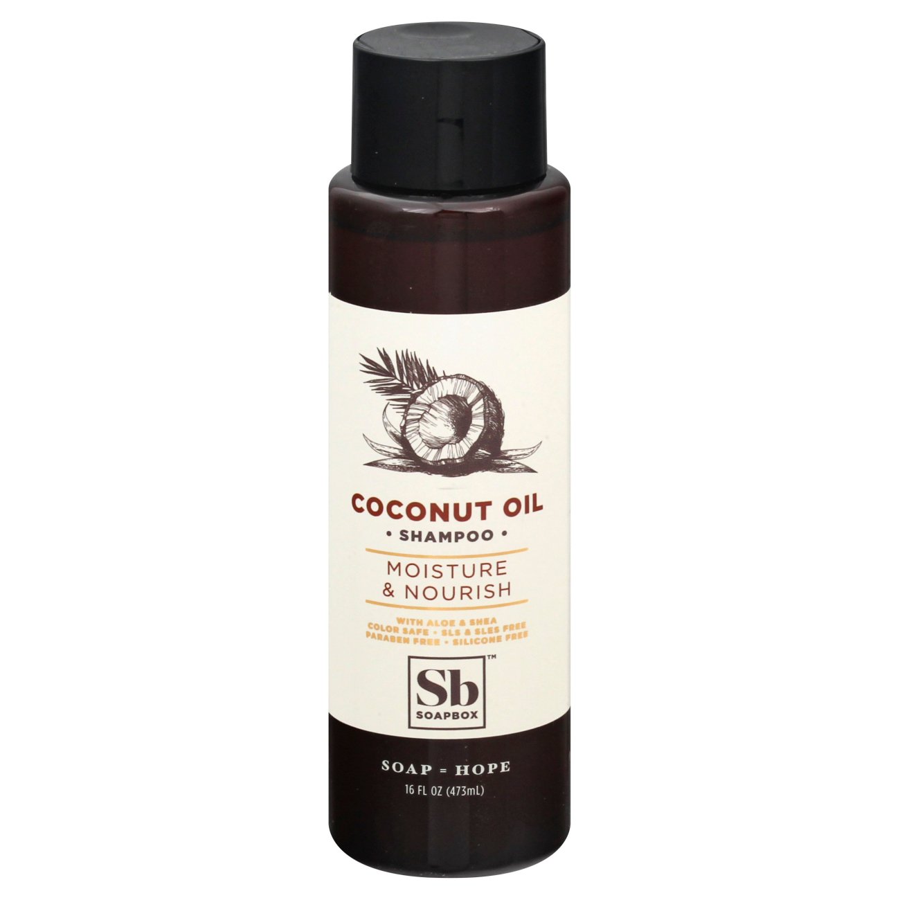 Soapbox Moisture & Nourish Coconut Oil Shampoo - Shop Shampoo ...