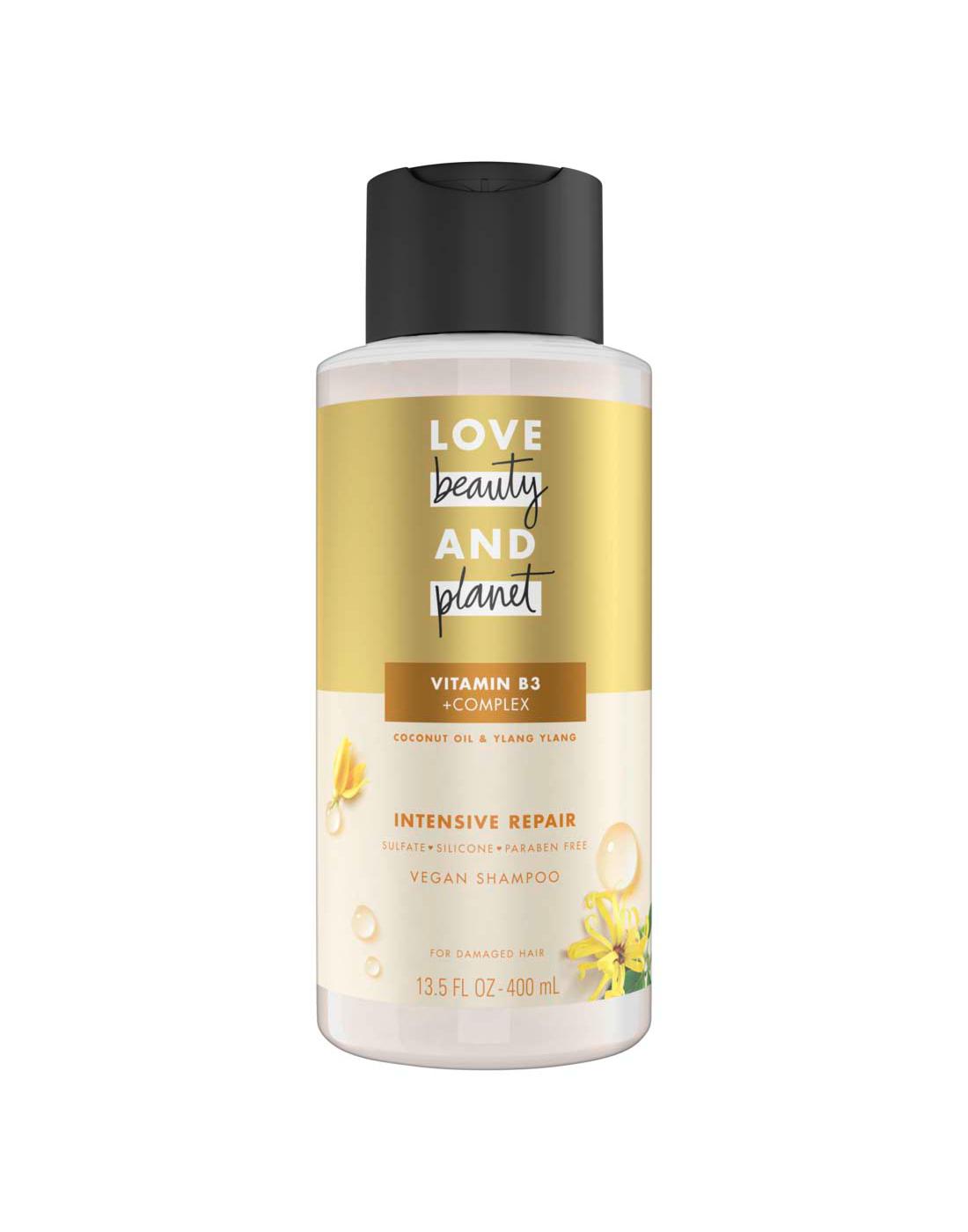 Love Beauty and Planet Intensive Repair Vegan Shampoo - Coconut Oil & Ylang Ylang; image 2 of 5