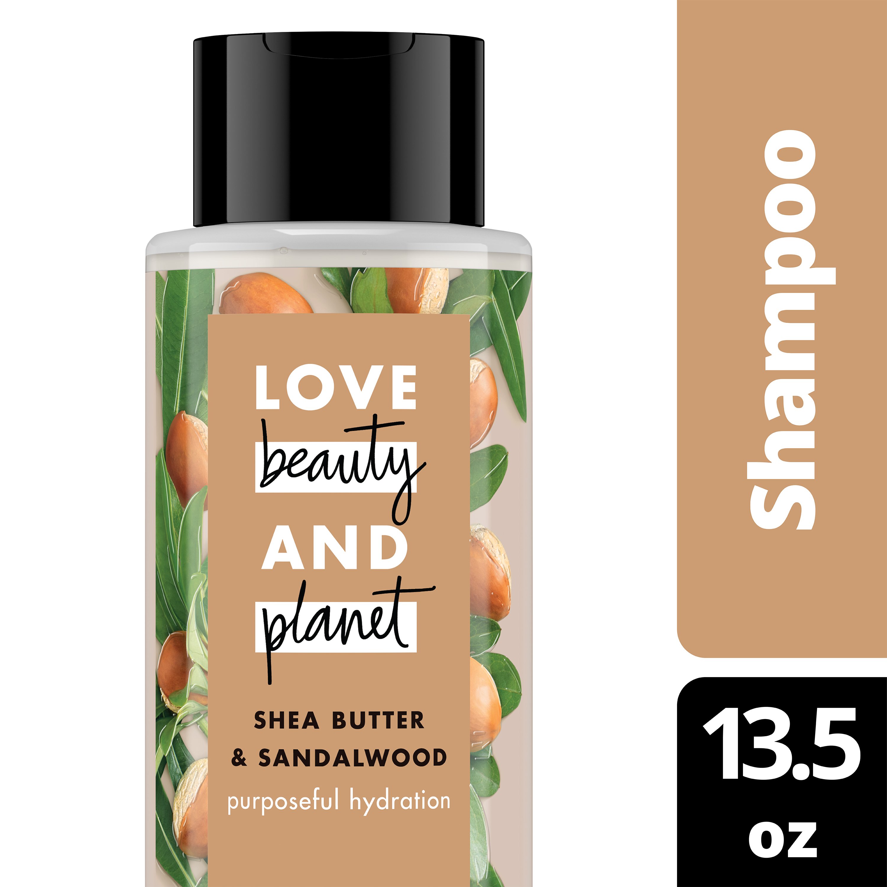 Love Beauty And Planet Purposeful Hydration Shea Butter Sandalwood Shampoo