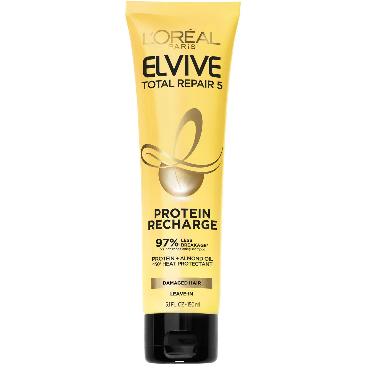 L'Oréal Paris Elvive Total Repair 5 Protein Recharge Leave-In Conditioner; image 1 of 9