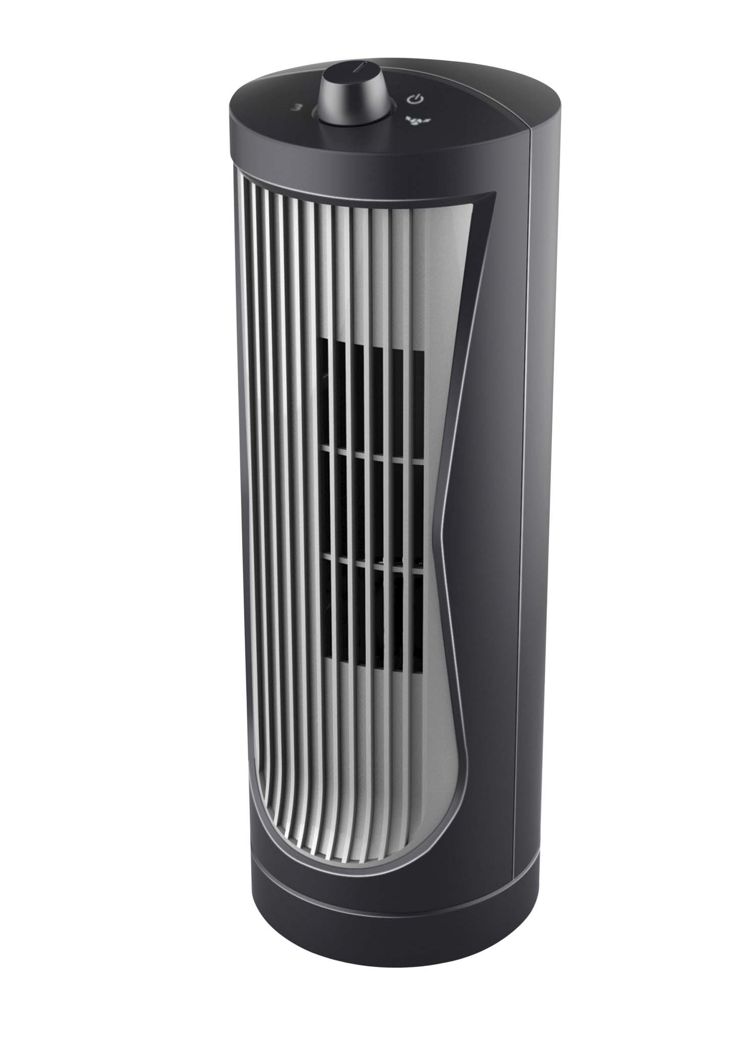 Comfort Zone Desktop Mini Tower Fan Shop Fans & Air Purifiers at HEB