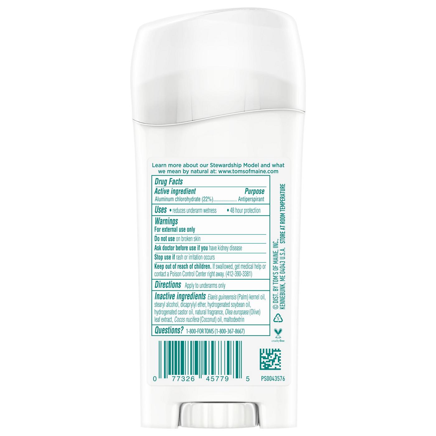 Tom's of Maine Coconut Lavender Women's Antiperspirant Deodorant; image 5 of 9