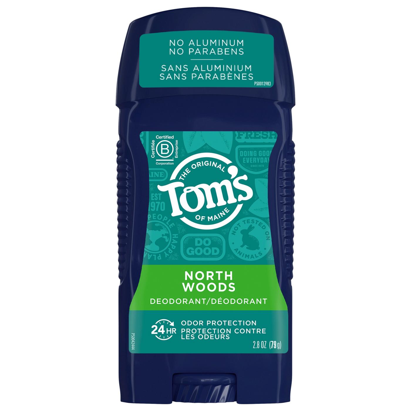 Tom's of Maine Long Lasting North Woods Men's Deodorant; image 1 of 6