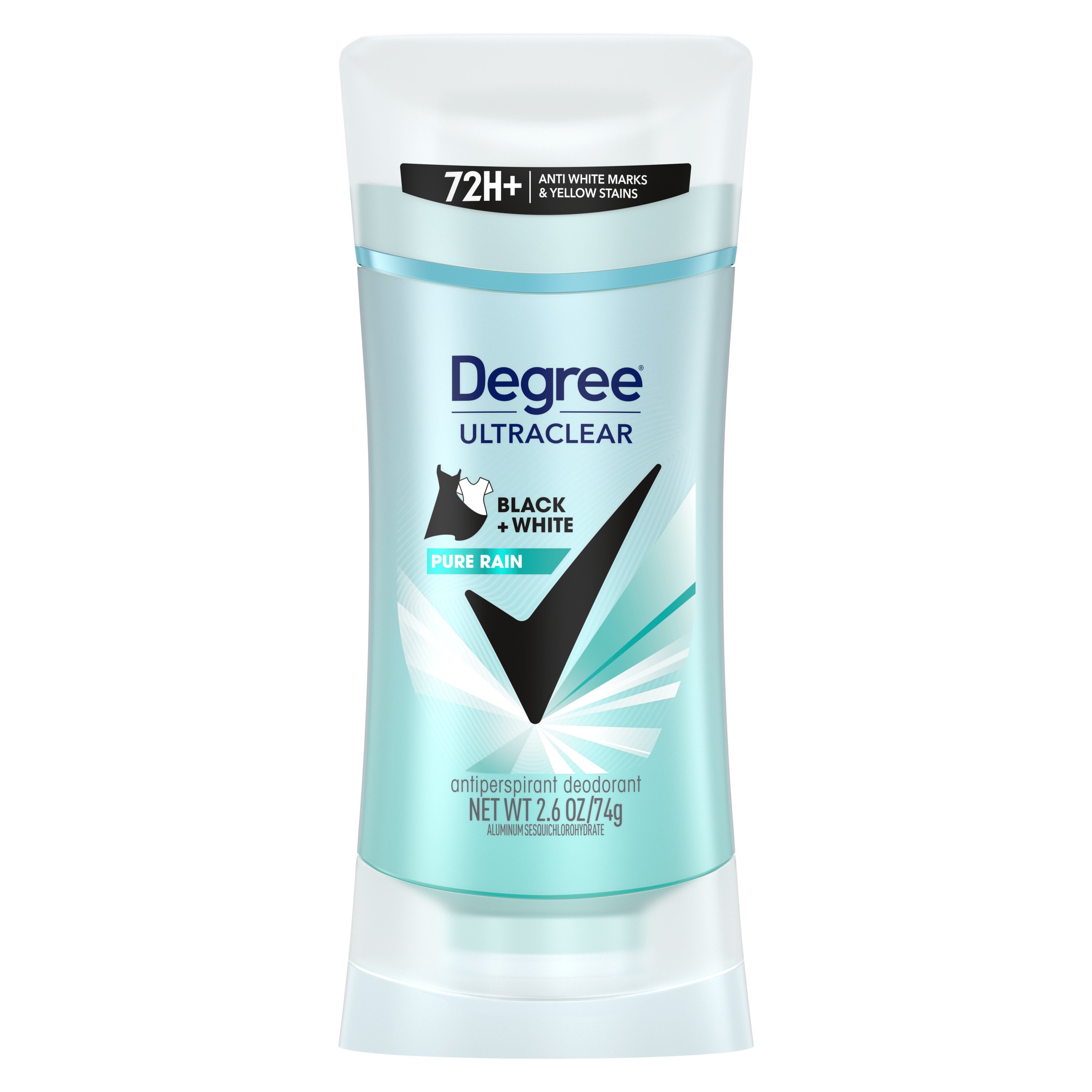 Degree Women Black + White Pure Rain UltraClear Antiperspirant ...