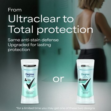 Degree 72 Hr UltraClear Antiperspirant Deodorant - Pure Rain