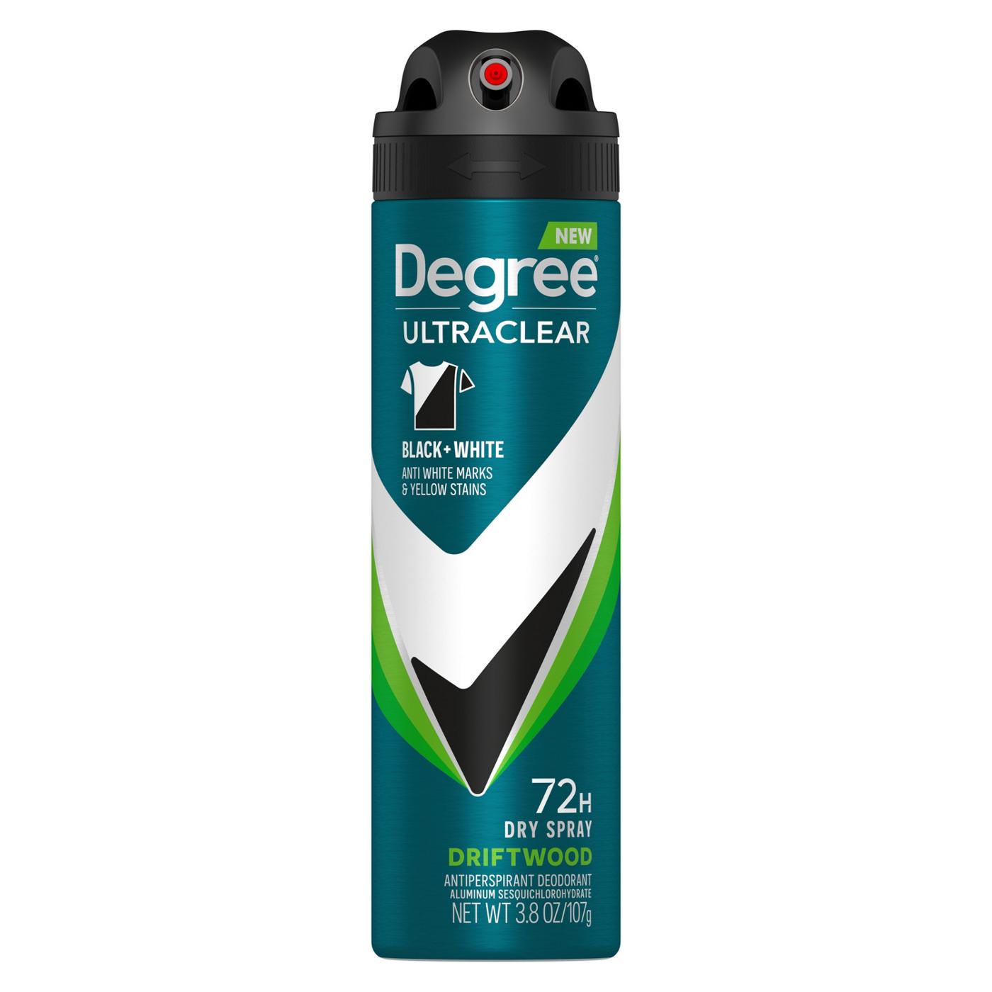 Degree Men 72 Hr UltraClear Antiperspirant Deodorant Dry Spray - Driftwood; image 1 of 3