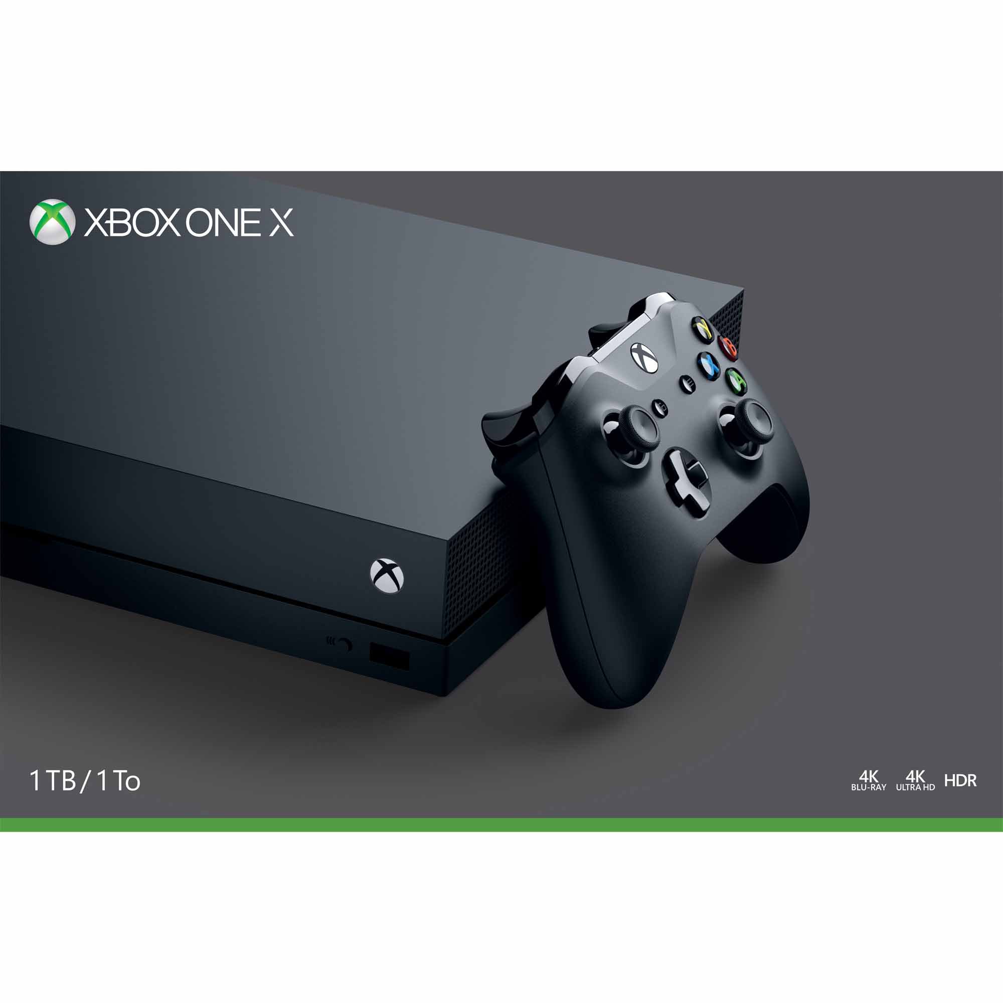 new xbox one x console