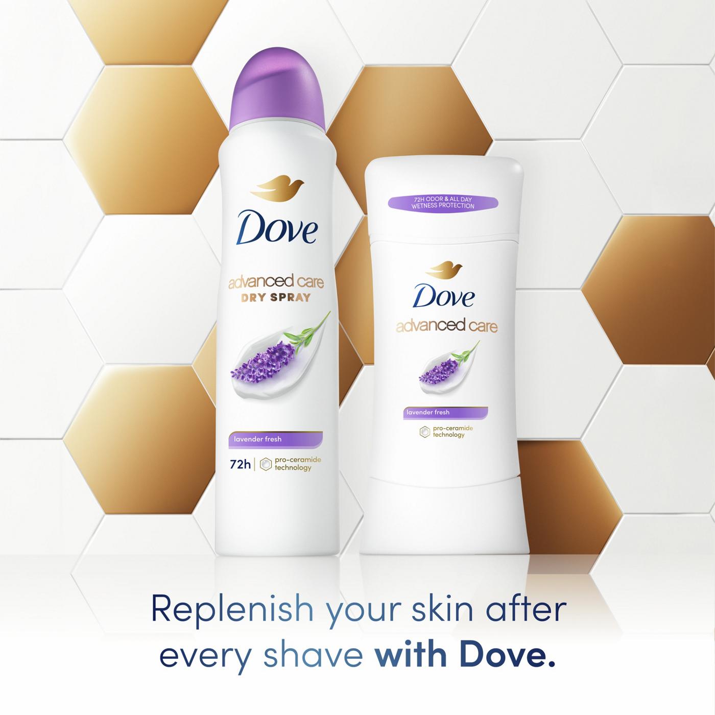 Dove Advanced Care Dry Spray Antiperspirant Deodorant - Lavender; image 5 of 8