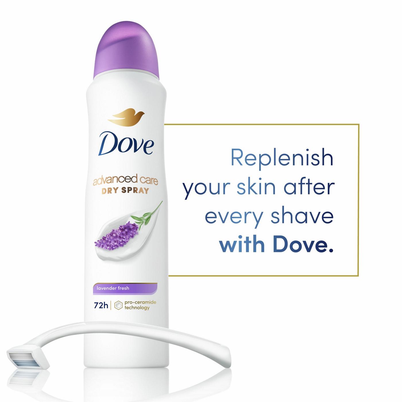 Dove Advanced Care Dry Spray Antiperspirant Deodorant - Lavender; image 6 of 8