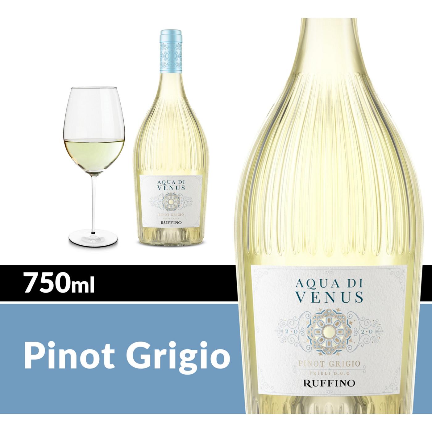 Ruffino Aqua Di Venus DOC Pinot Grigio, Italian White Wine 750 mL Bottle; image 2 of 5