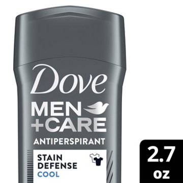 Dove Men+Care Antiperspirant Deodorant Stain Defense Cool, 2.7 oz