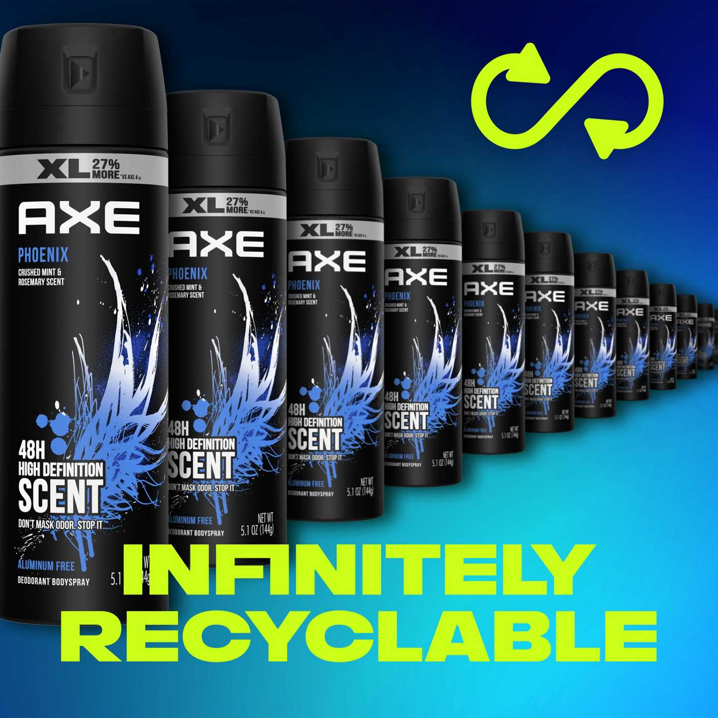 AXE Men's 48 Hr Deodorant Body Spray - Phoenix; image 3 of 7