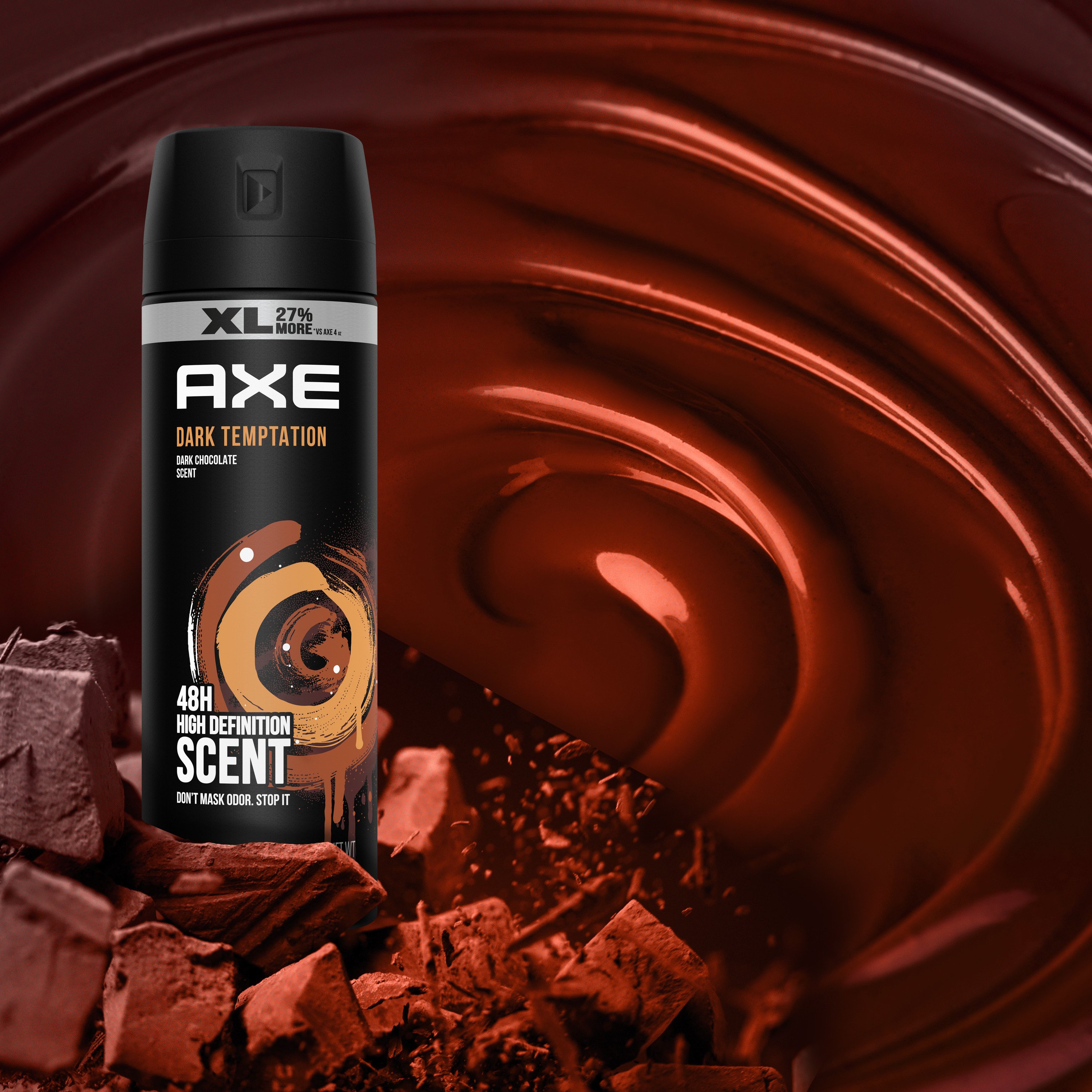AXE Men's 48 Hr Deodorant Body Spray - Dark Temptation - Shop
