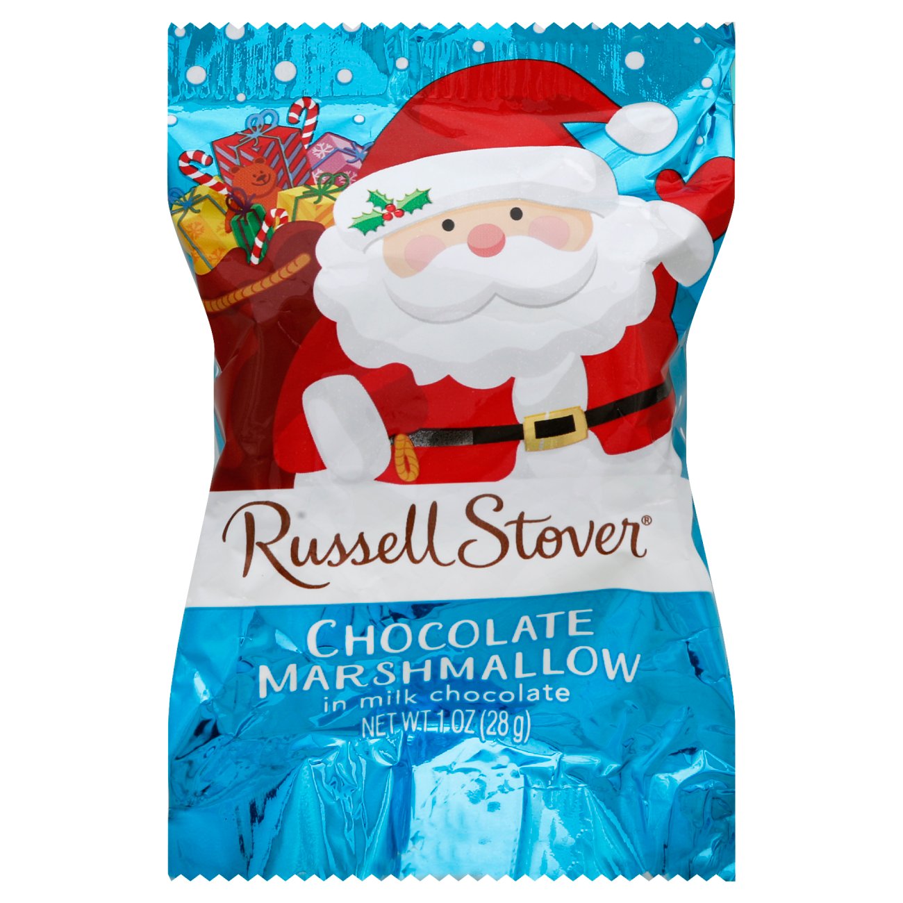 Russell Stover Milk Chocolate Marshmallow Santa - Shop at H-E-B