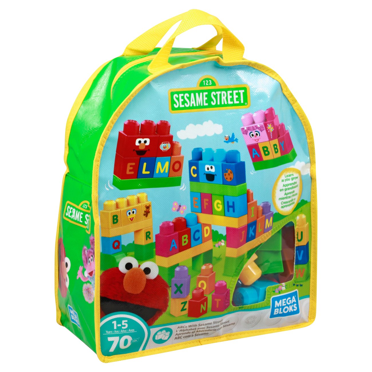 Mega Bloks Abcs With Sesame Street Blocks Shop Lego And Building Blocks