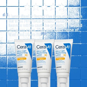 CeraVe Ultra Light Moisturizing Lotion - SPF30, 1.7 oz