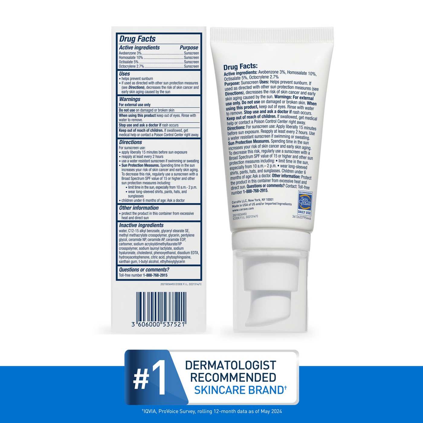CeraVe Ultra Light Moisturizing Lotion - SPF30; image 9 of 10