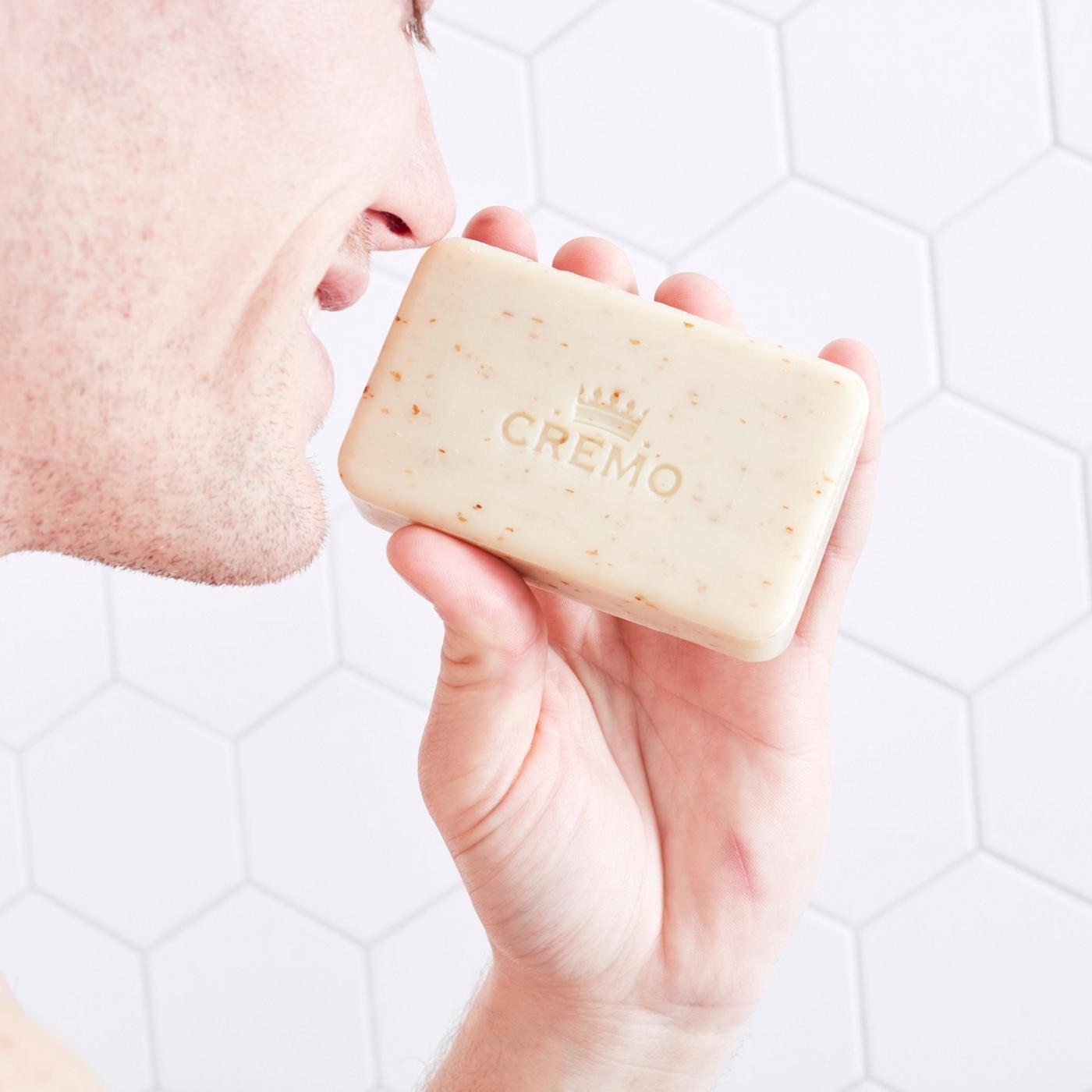 Cremo Exfoliating Body Bar - Bourbon & Oak; image 6 of 6