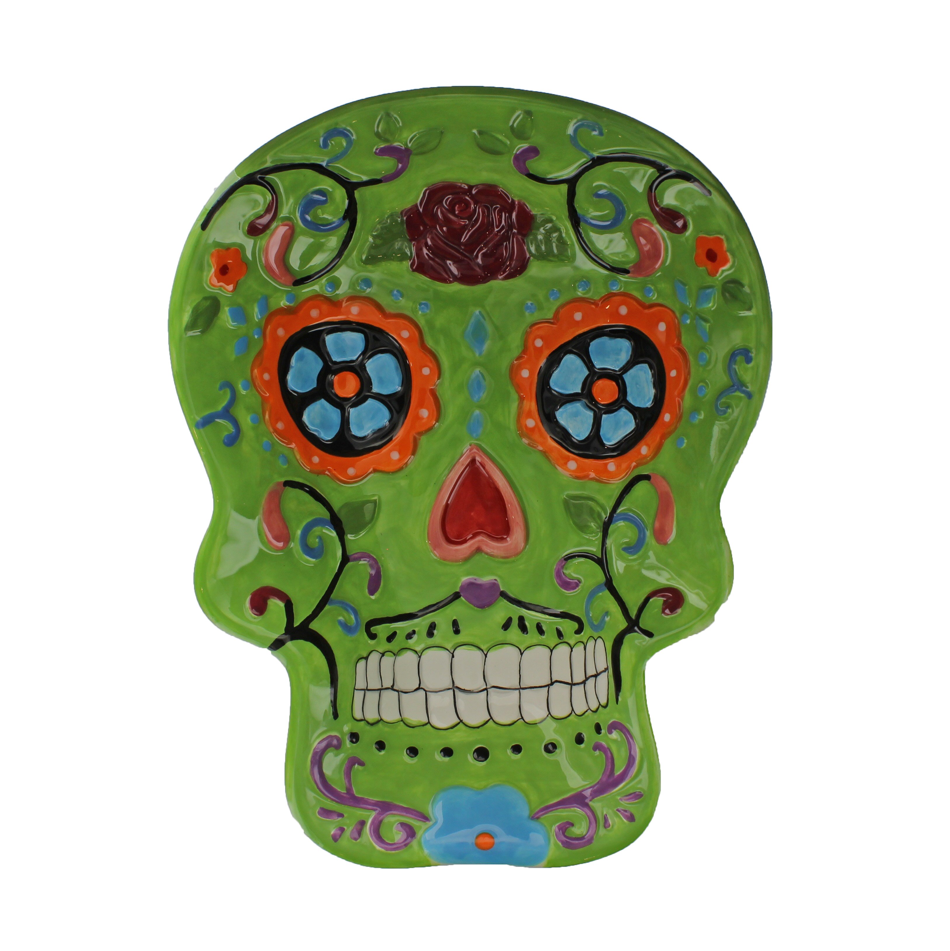 Cocinaware Day Of The Dead Ceramic Skull Candy Bowl - Shop Dishes at H-E-B