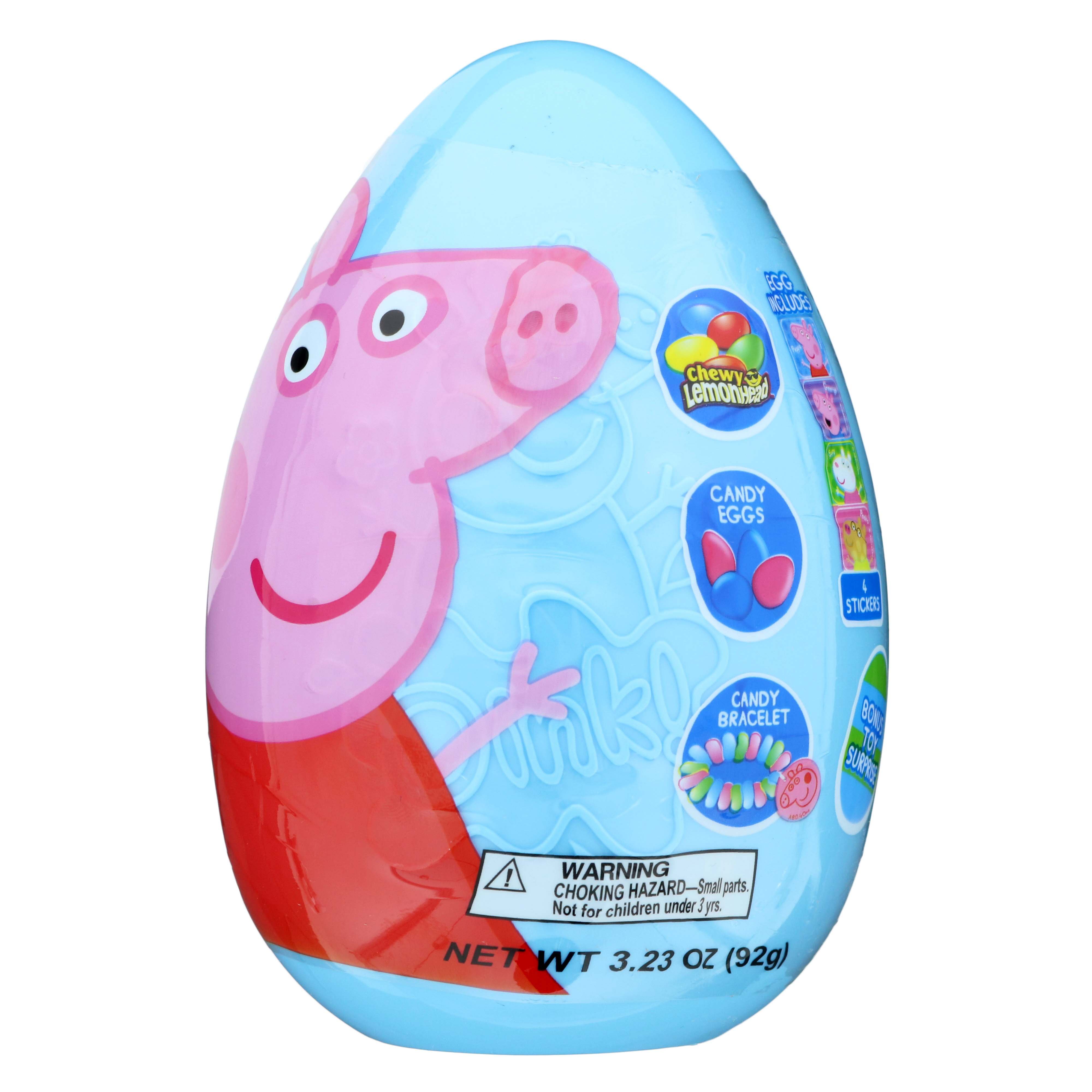 Peppa pig best sale chocolate egg