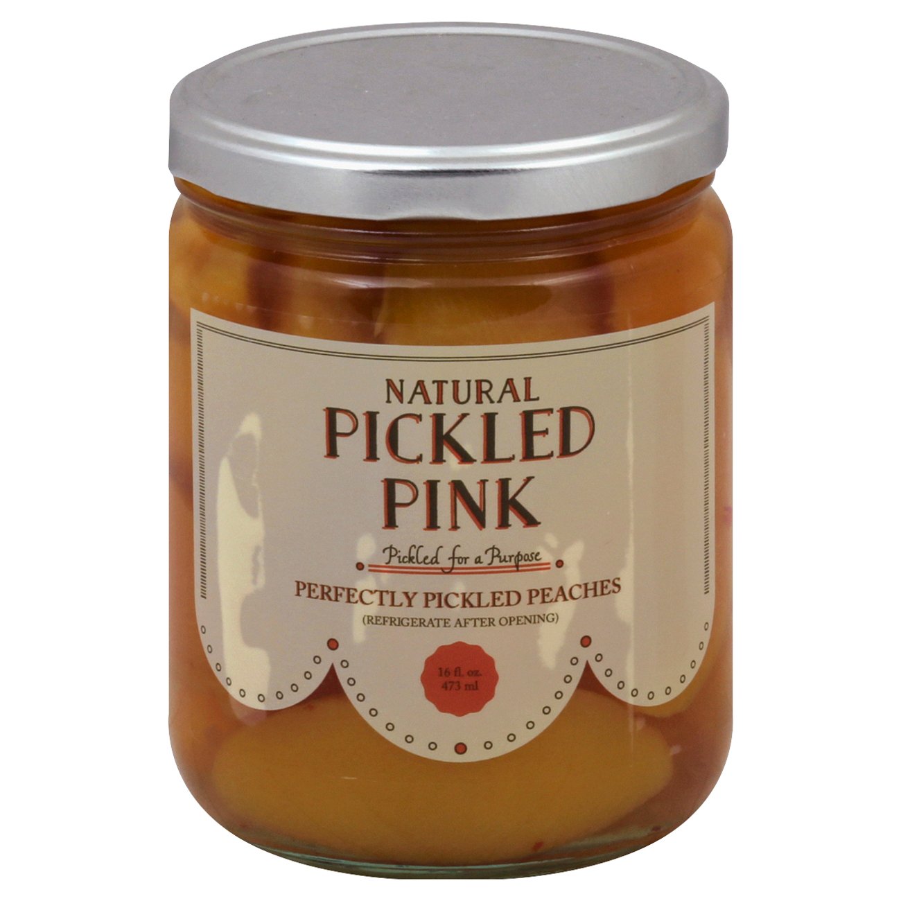 Pickled Pink Perfectly Pickled Peaches Shop Canned & Dried Food at HEB