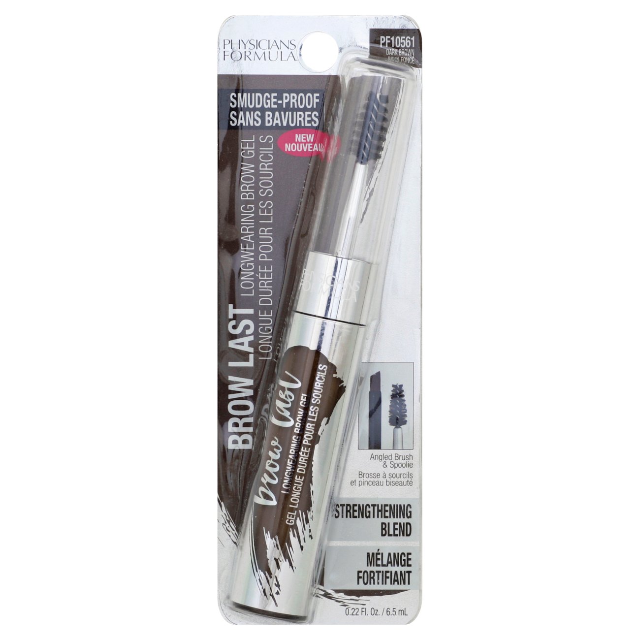 Physicians Formula Brow Last Longwearing Brow Gel, Dark Brown Shop
