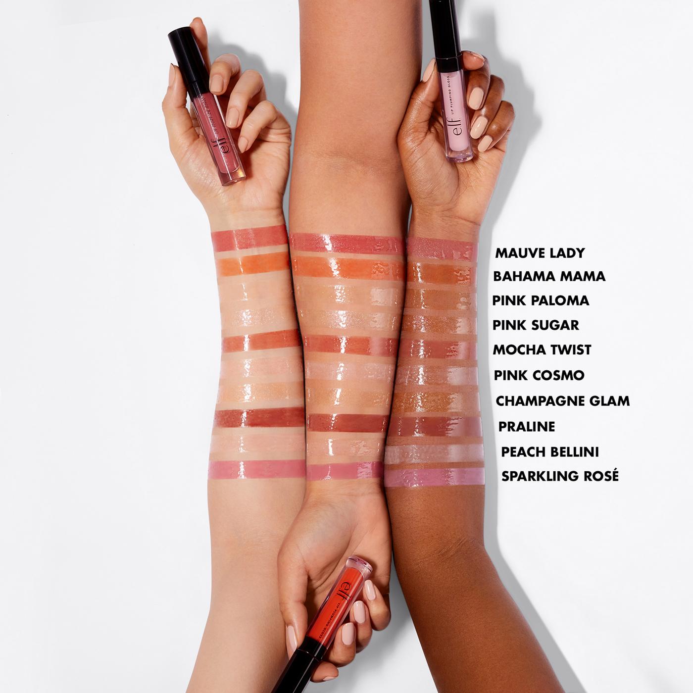 e.l.f. Lip Plumping Gloss - Sparkling Rose; image 3 of 5