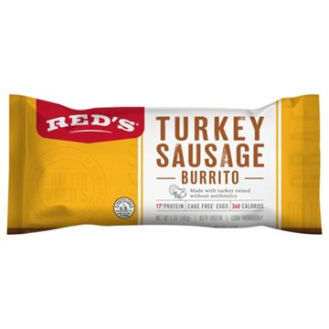 Red's 17g Protein Turkey Sausage Breakfast Burrito