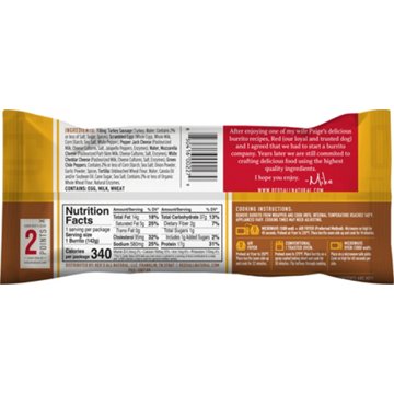 Red's 17g Protein Turkey Sausage Breakfast Burrito