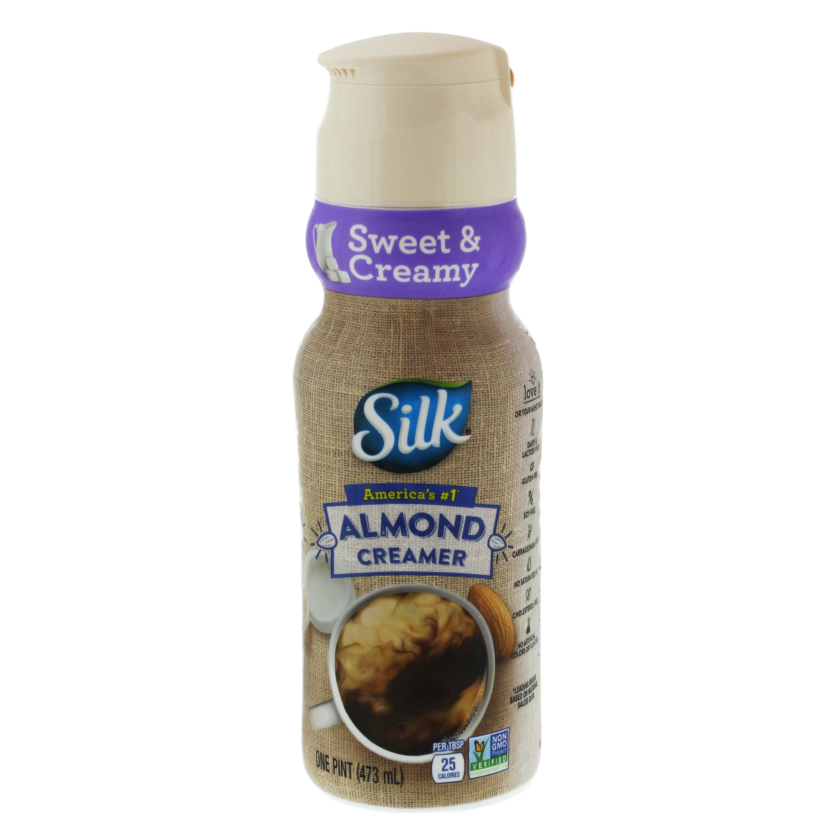 Silk Almond Creamer Sweet And Creamy Shop Coffee Creamer At H E B