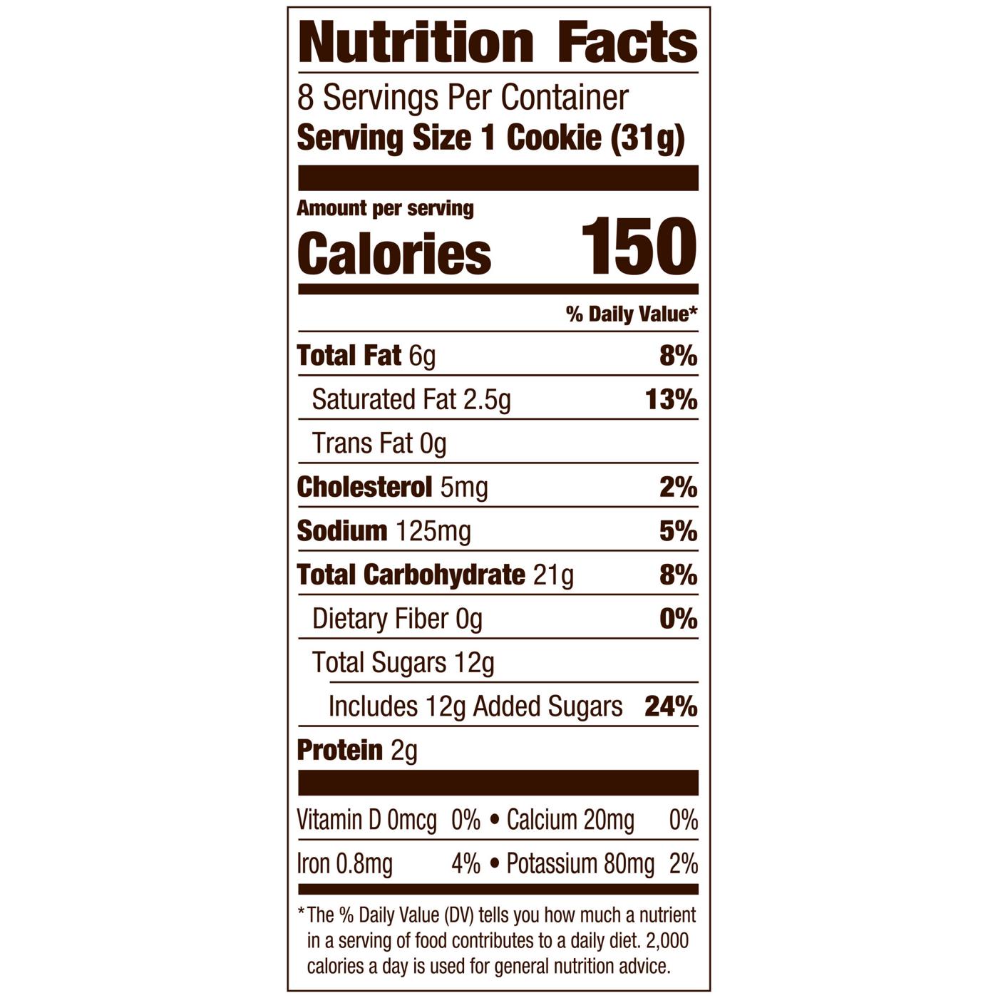 Pepperidge Farm Mackinac Chocolate Chip Cookie; image 7 of 7