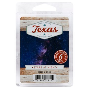 ScentSationals Stars at Night Texas Scented Wax Melt Cubes, 2.5 oz