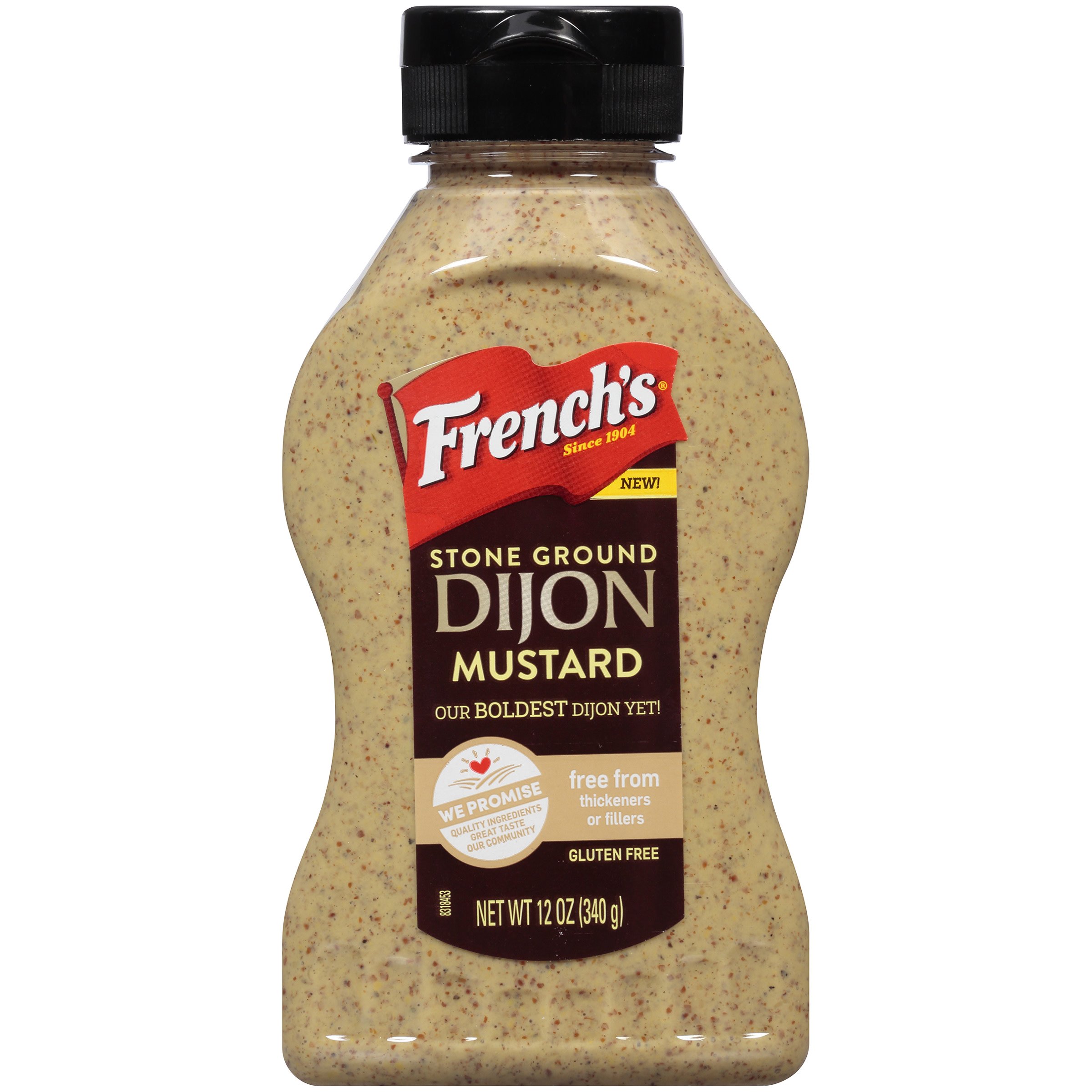 French S Stone Ground Dijon Mustard Shop Mustard At H E B