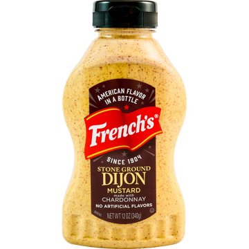 French's Stone Ground Dijon Mustard, 12 oz
