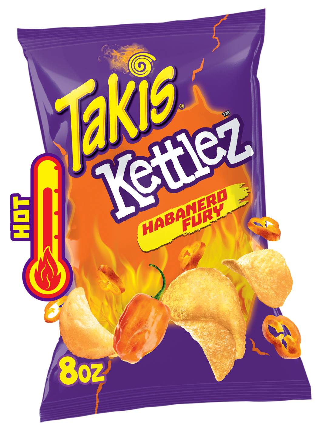 Takis Habanero Kettle Cooked Chips; image 1 of 5