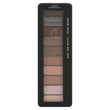 e.l.f. Mad For Matte Eyeshadow Palette- Nude Mood, 0.45 oz