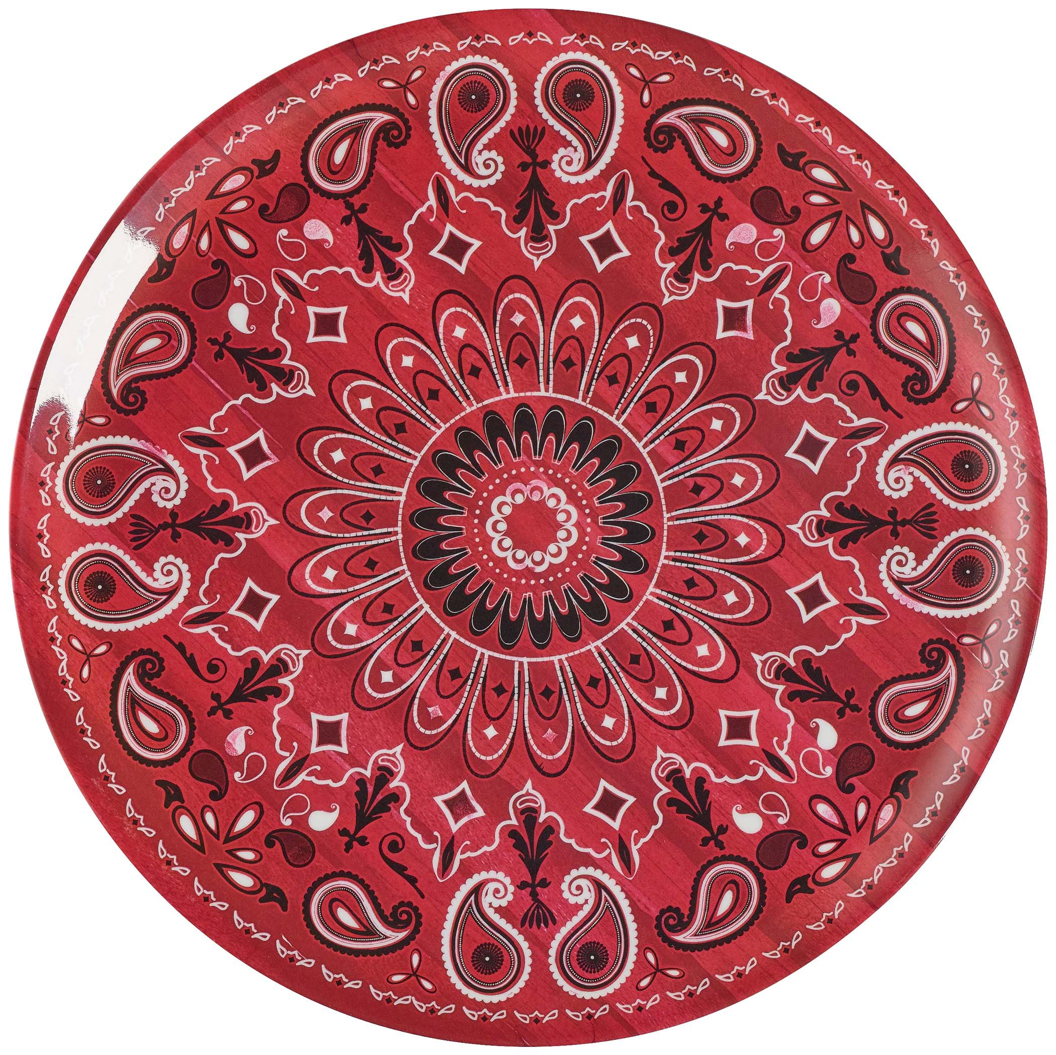 Haven & Key Vintage Texas Melamine Band Dinner Plate Shop Plates at HEB