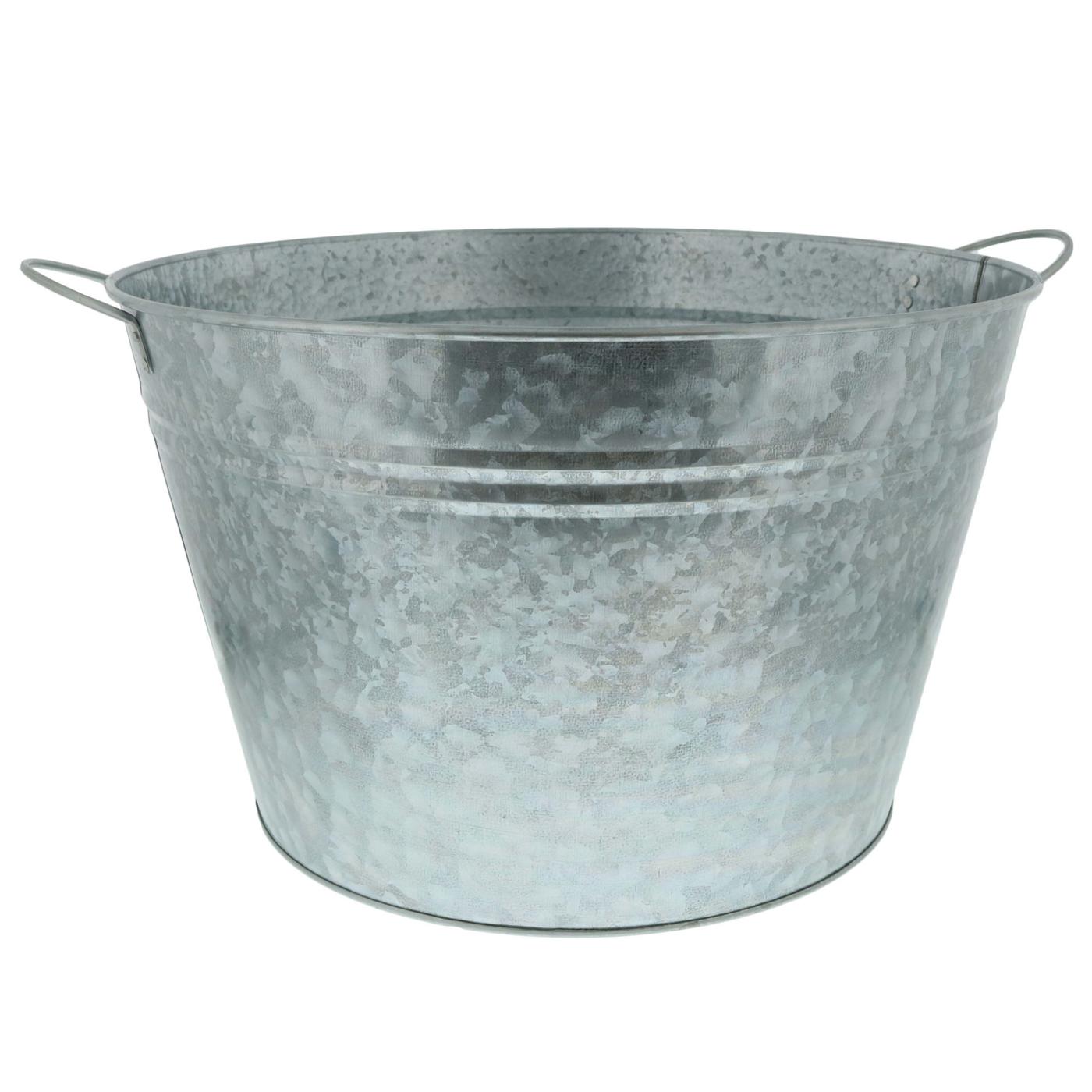 Haven & Key Galvanized Party Tub; image 2 of 2