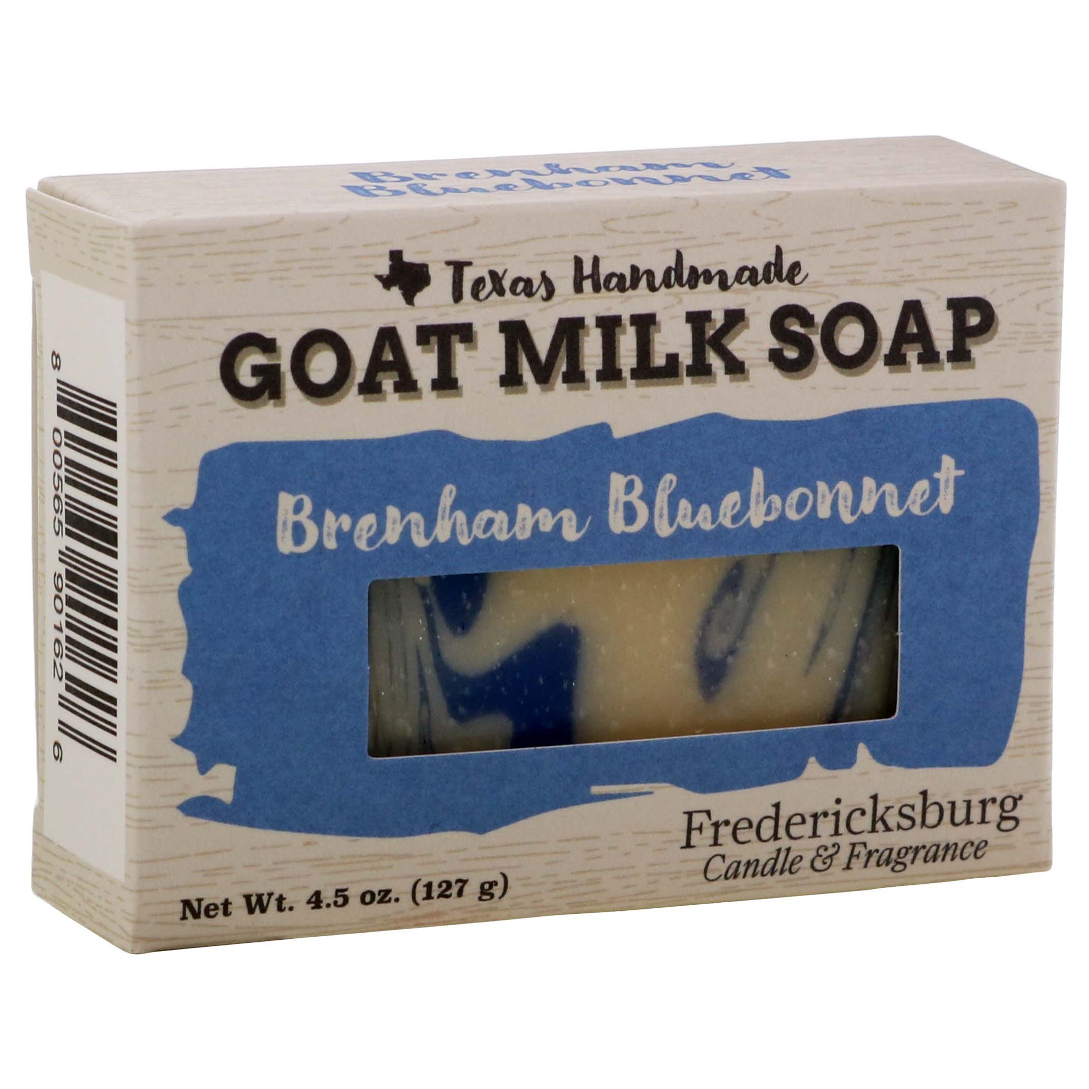 Fredericksburg Farms Goat Milk Bar Soap Texas Bluebonnet 4.5 oz