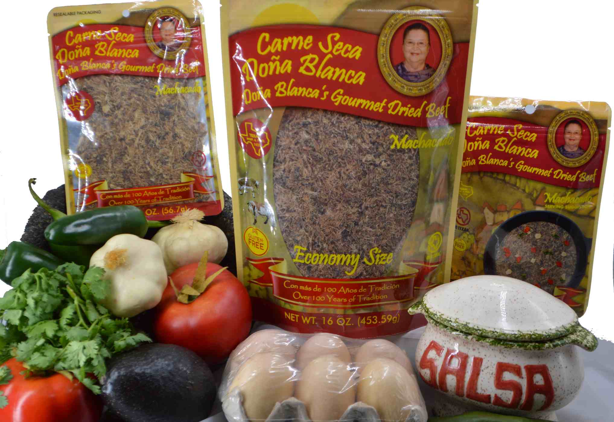 Carne Seca Dona Blanca Machacado Gourmet Dried Beef Shop Jerky at HEB