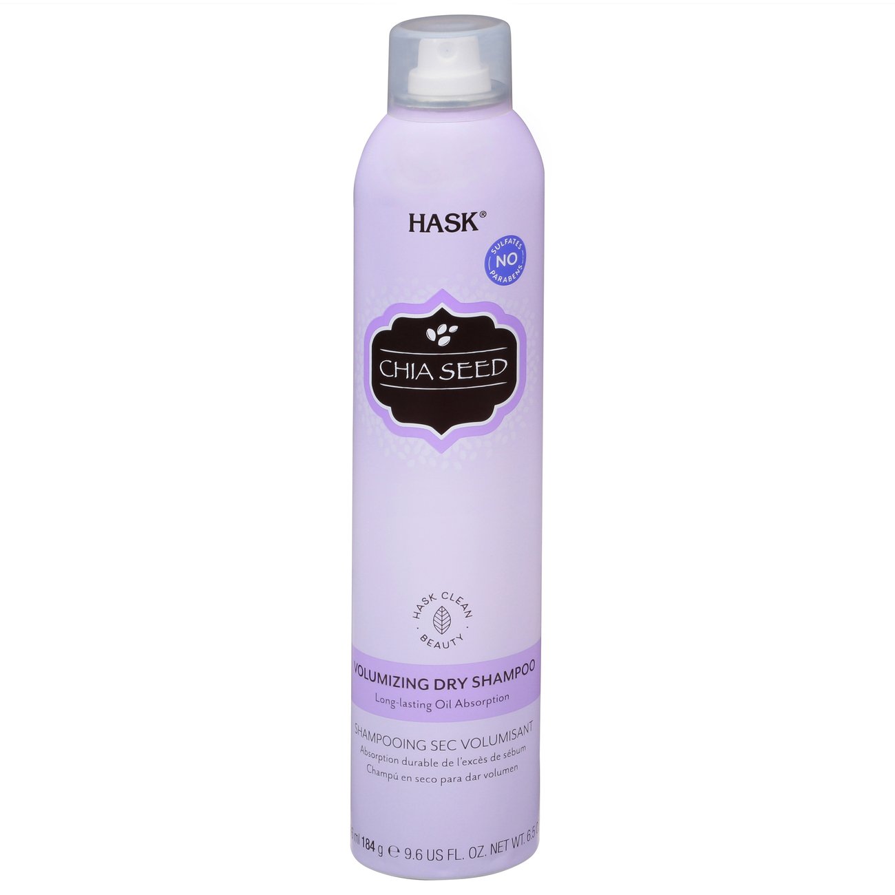 Hask Chia Seed Volumizing Dry Shampoo Shop Shampoo & conditioner at HEB