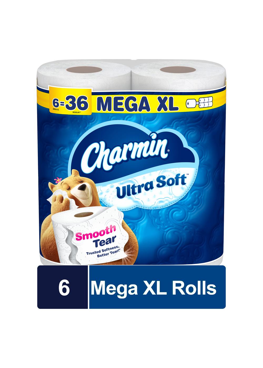 Charmin Ultra Soft Smooth Tear Toilet Paper; image 6 of 7