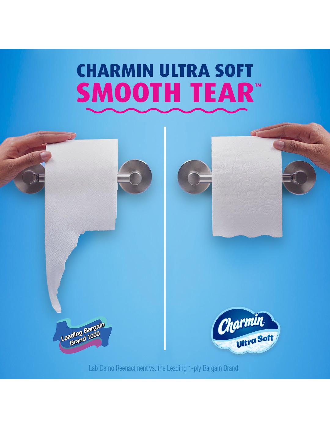 Charmin Ultra Soft Smooth Tear Toilet Paper; image 4 of 4