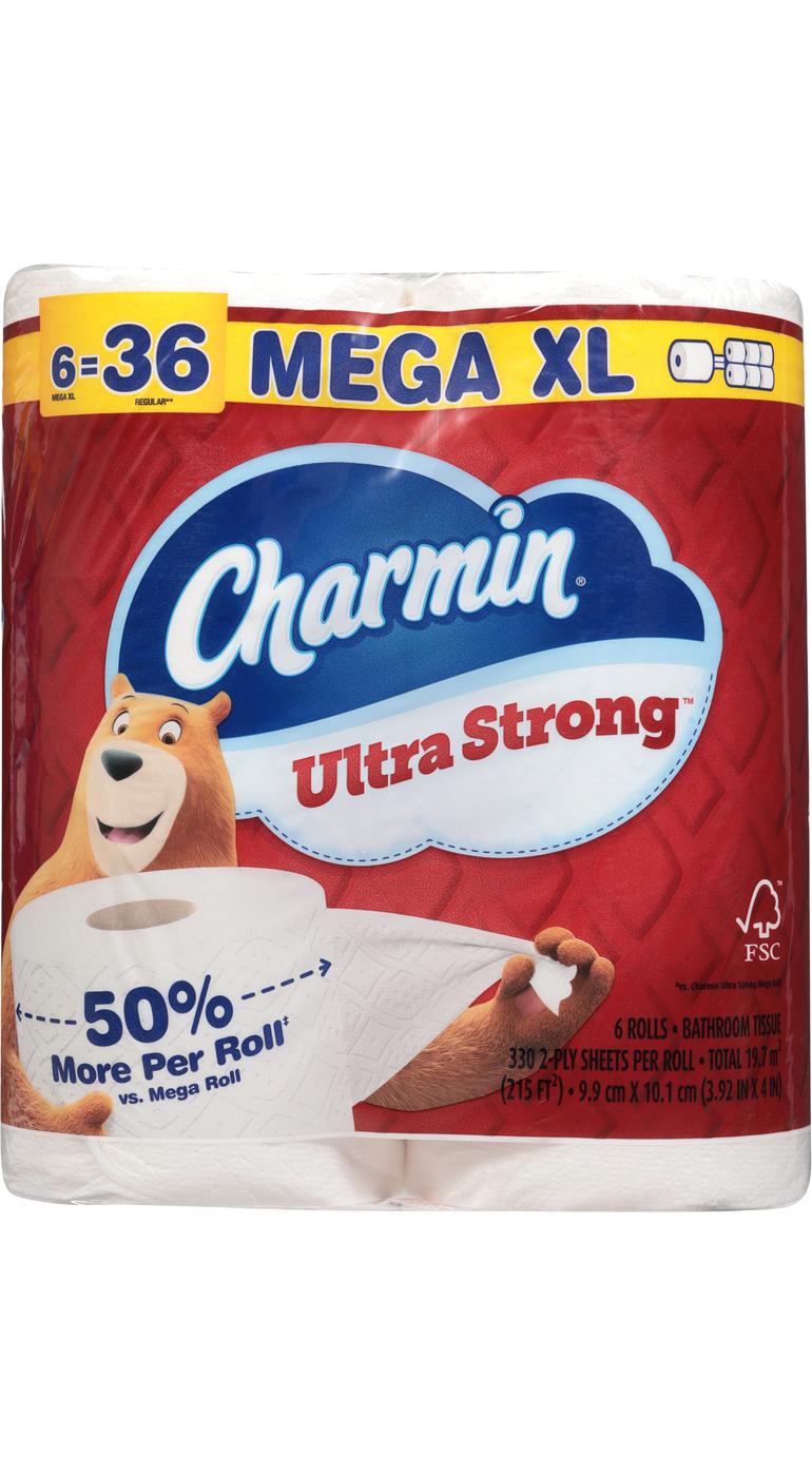 Charmin Ultra Strong Toilet Paper; image 1 of 7