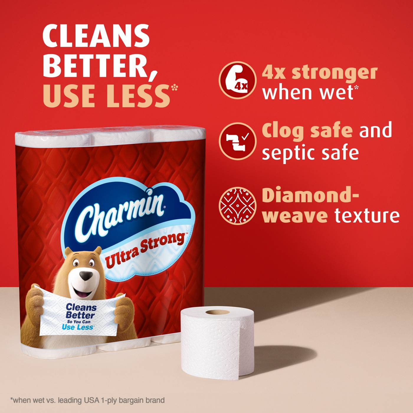 Charmin Ultra Strong Toilet Paper Shop Toilet paper at HEB