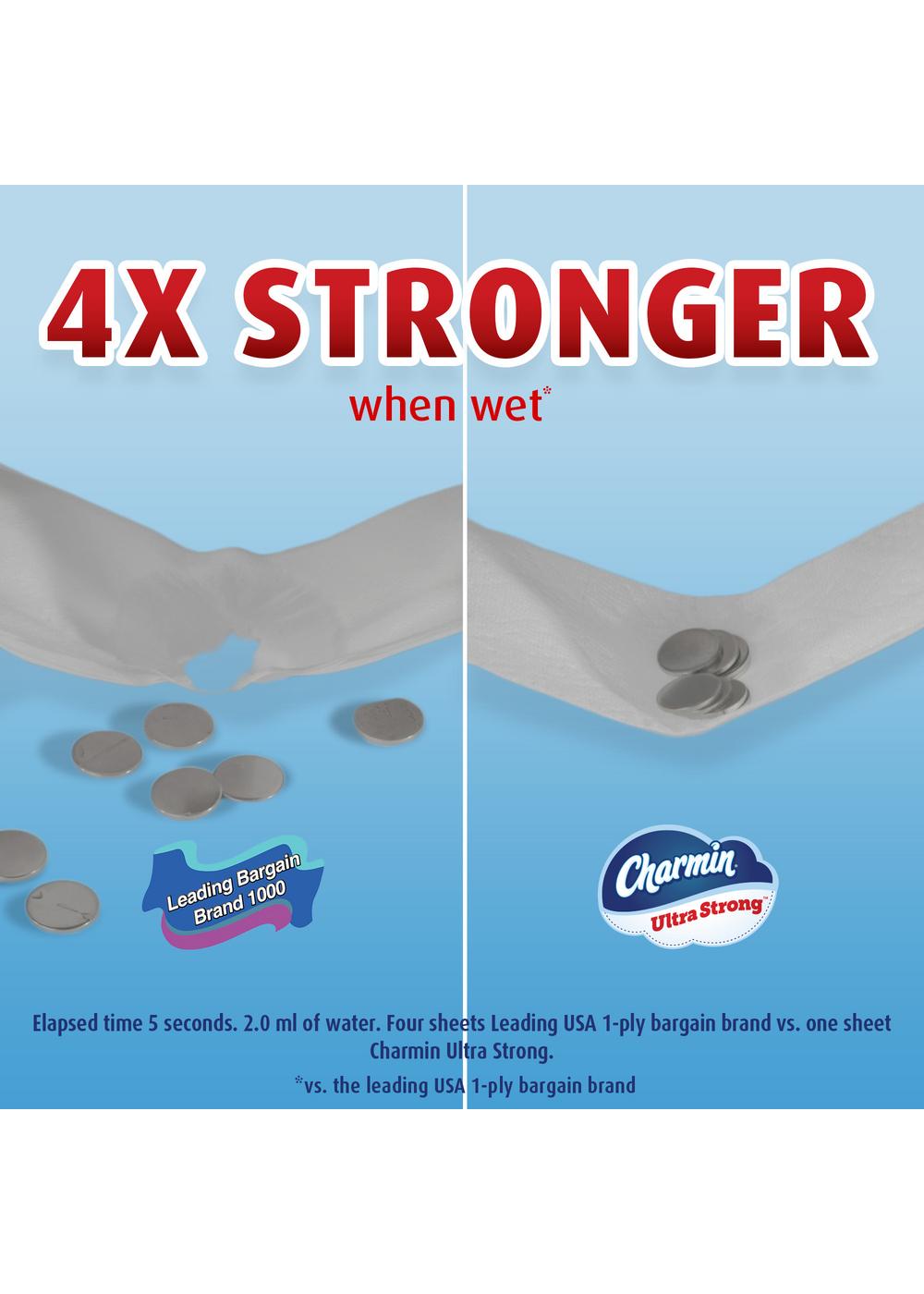 Charmin Ultra Strong Toilet Paper; image 4 of 6