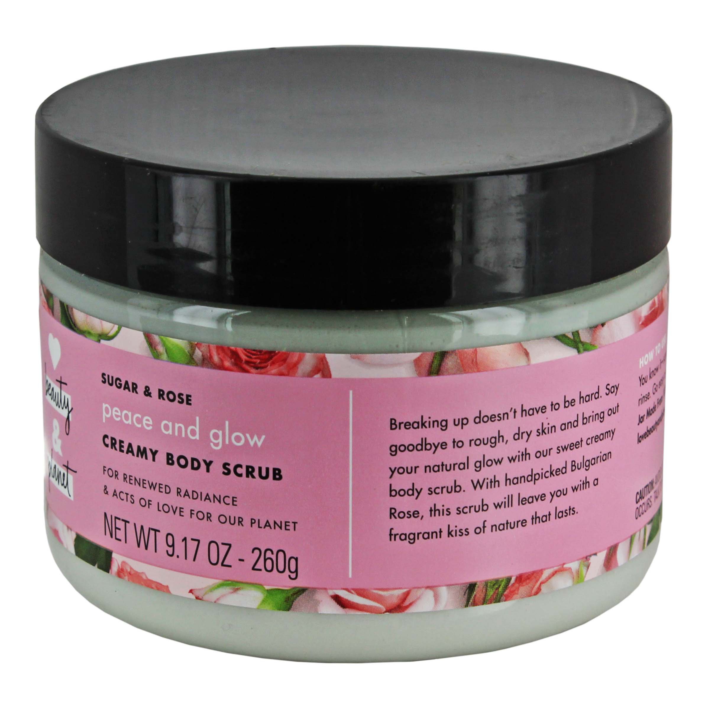 Love Beauty And Sugar & Rose Creamy Peace and Glow Body Scrub