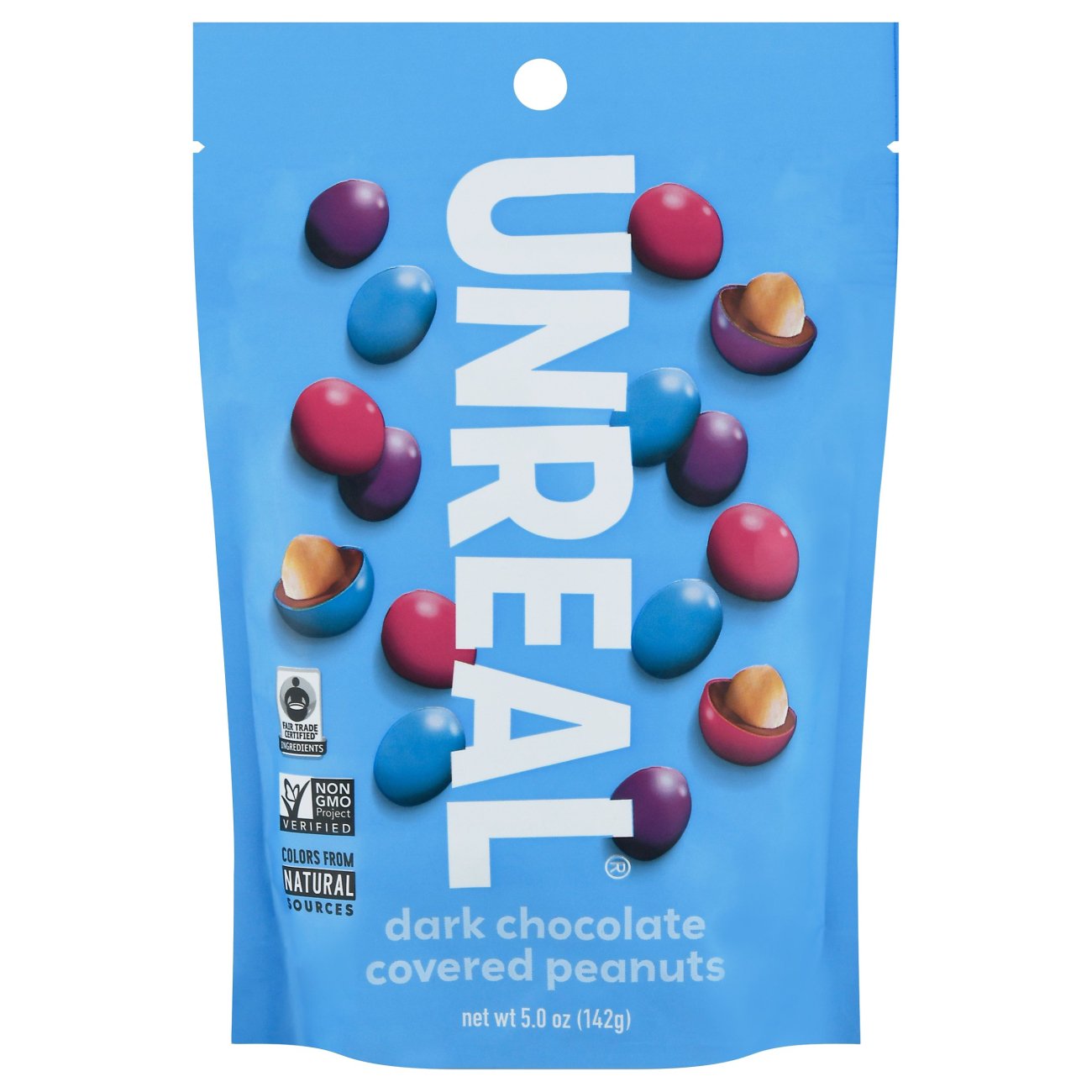 Unreal Dark Chocolate Peanut Gems - Shop Candy At H-E-B